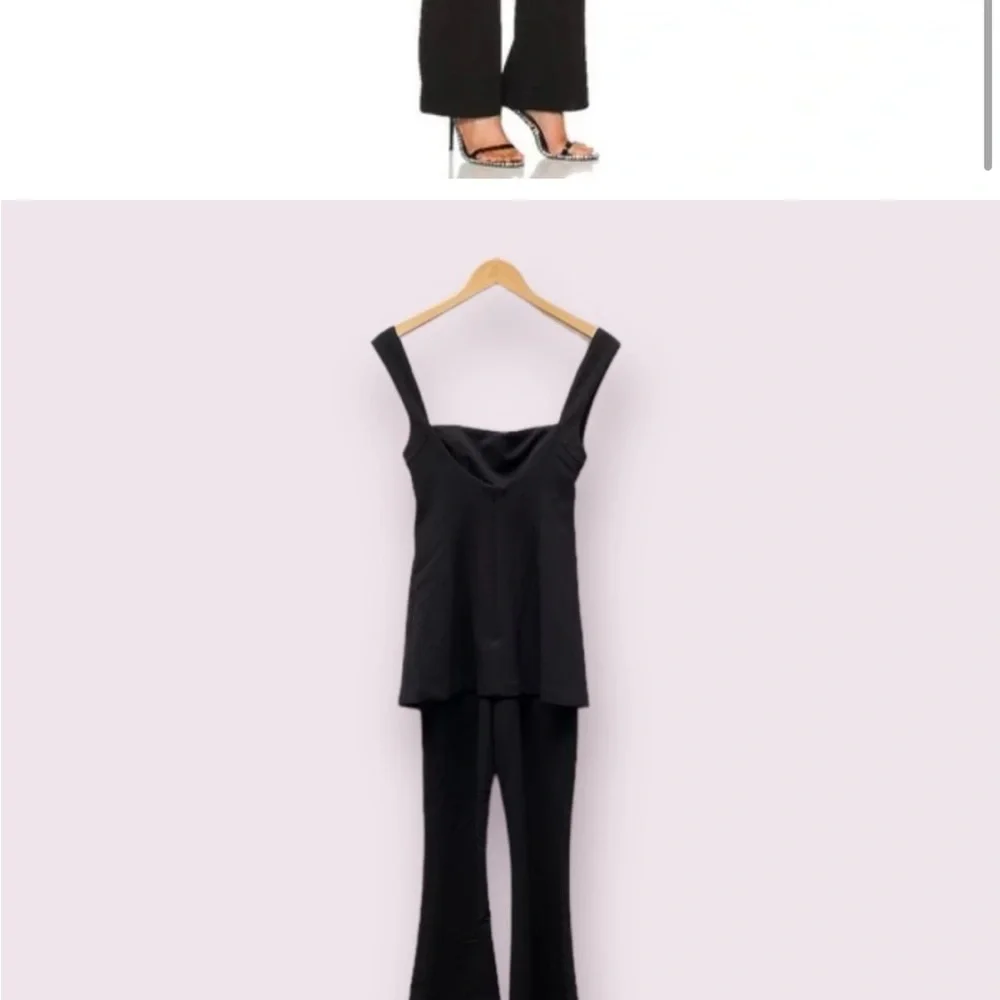 NWT MISHA Costanza Jumpsuit in Black Size US 4 - Picture 4 of 6